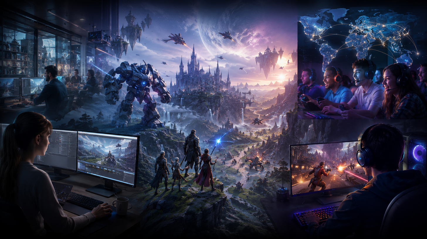 Game engines in action